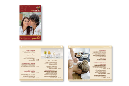 Wellnessresidenz Alpenrose ****superior 
 Beauty & Wellness Katalog Sommer/Winter 2011, Umschlag und Innenteil